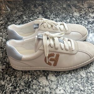 Cole Haan White and Tan Sneakers Woman’s size 9